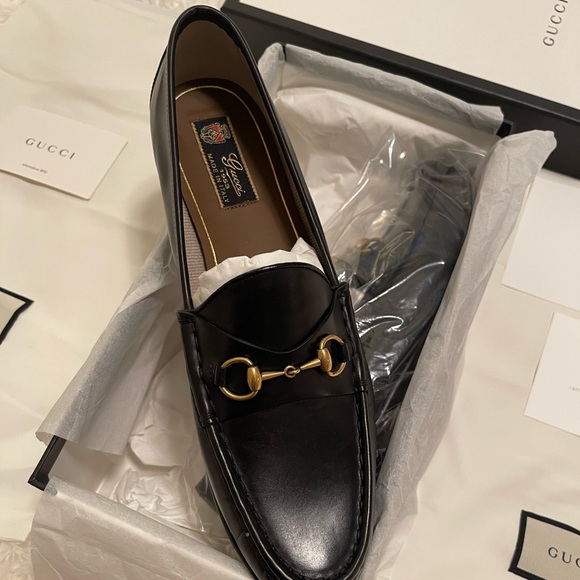 SOLD!!!!!!!!!!!!!!! GUCCI HORSEBIT LEATHER LOAFERS FLATS EURO 42 - Picture 5 of 6